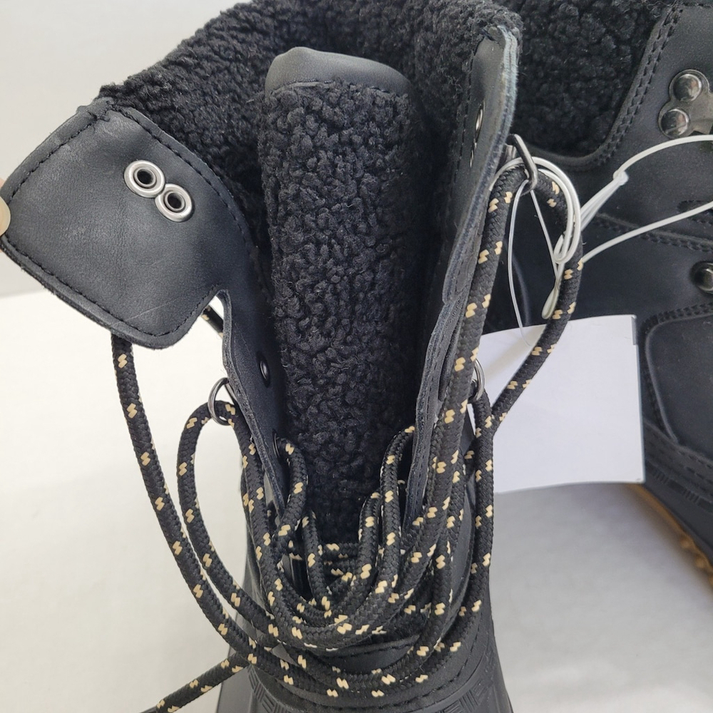 NWOT Tommy Hilfiger Rainah Duck Booties- Black- Size 8 M (Medium) - - Picture 5 of 9